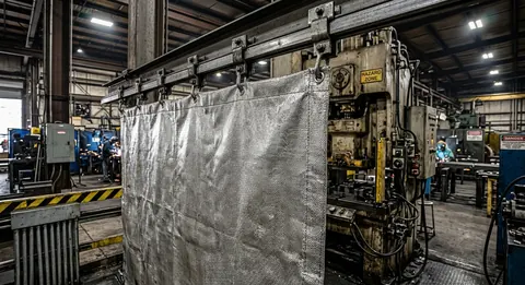 Industrial oven & furnace barriers